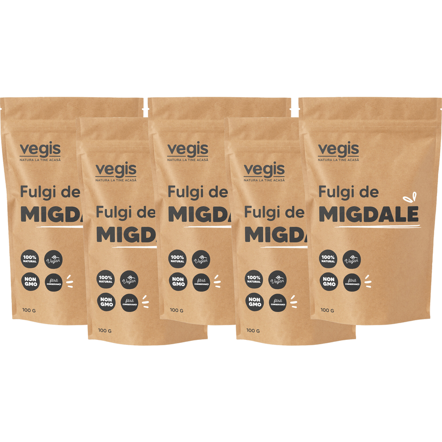 Oferte la Pachet Fulgi de Migdale 500g (5 x 100g)