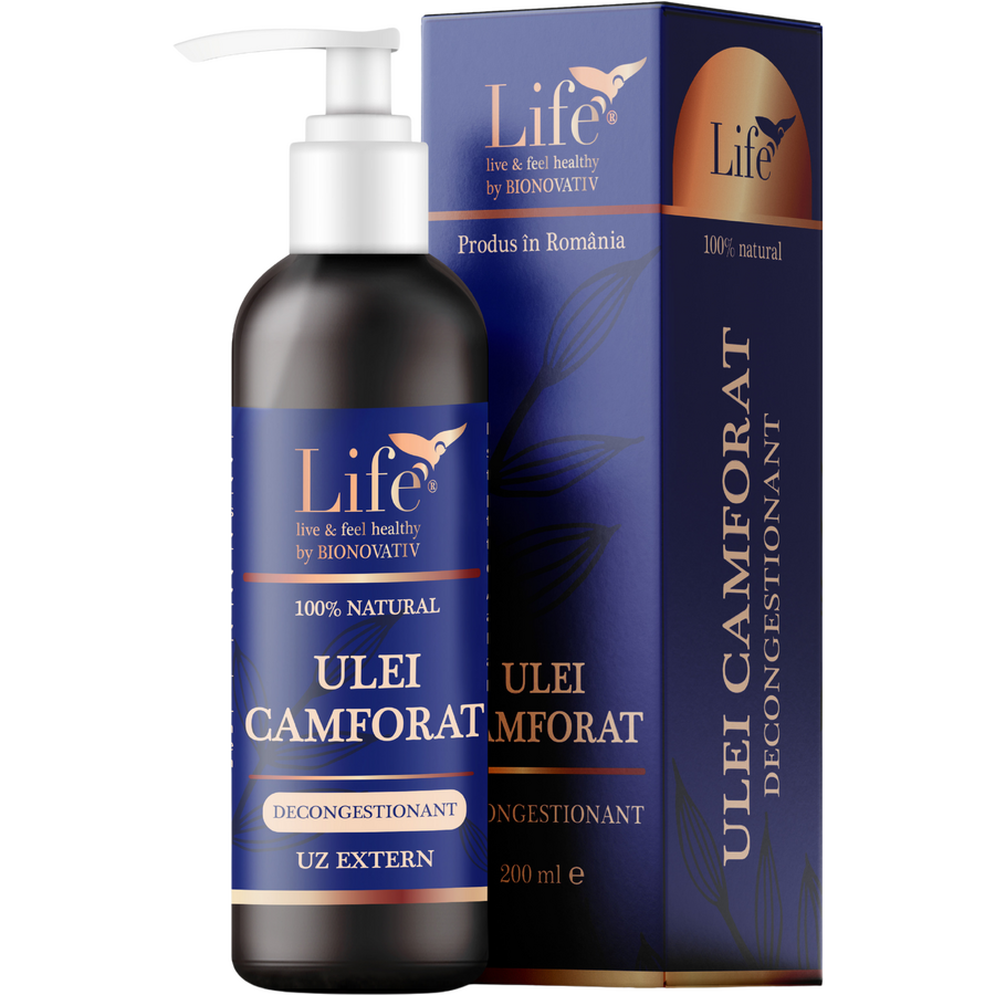 Oferte la Ulei Camforat de Masaj 200ml