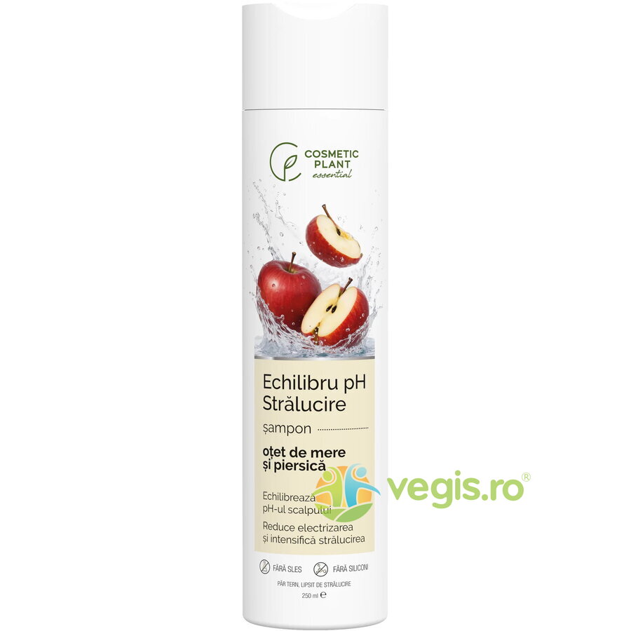 Oferte la Sampon cu Otet de Mere si Piersica pentru Stralucire 250ml