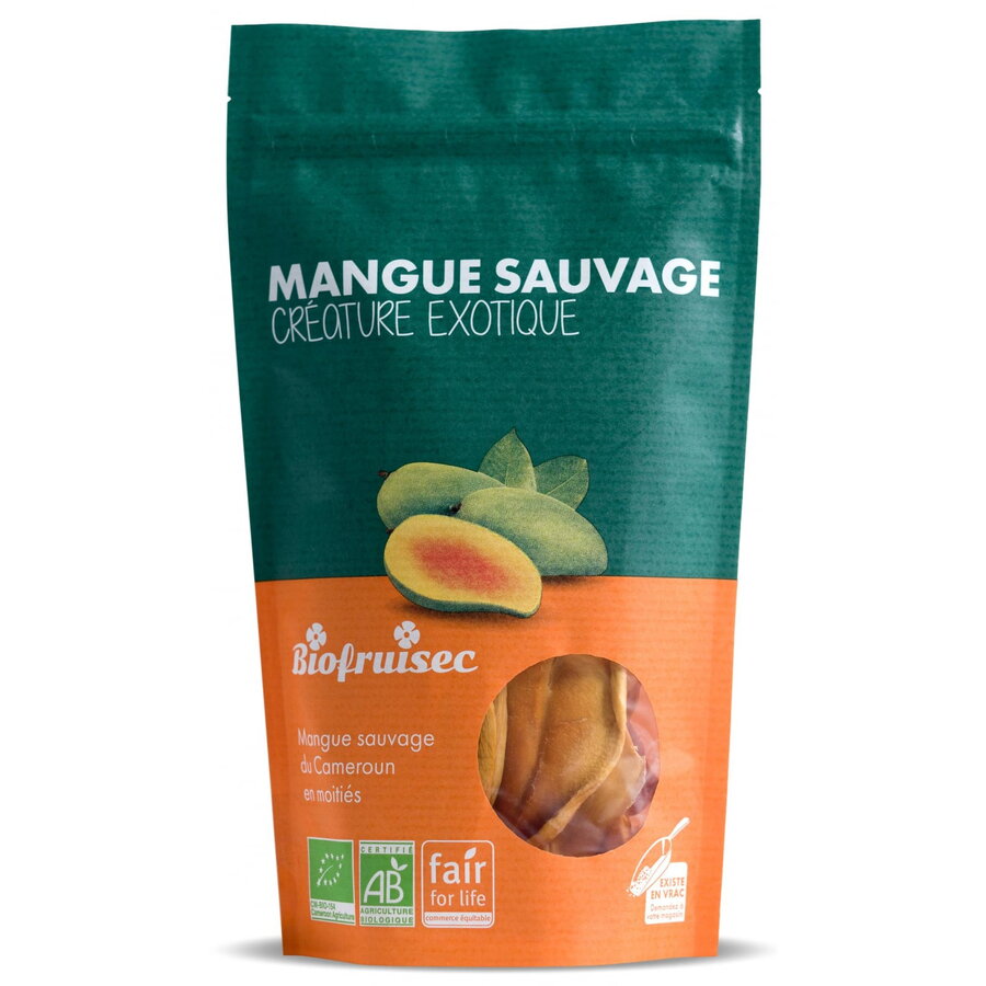 Oferte la Mango Salbatic Jumatati Selectie din Camerun fara Zahar Adaugat Ecologic/Bio 100g