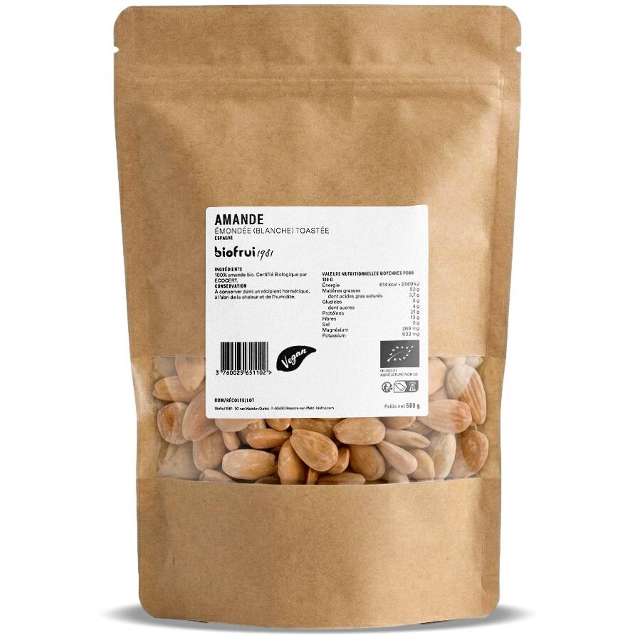 Oferte la Migdale Albe Coapte Ecologice/Bio 500g