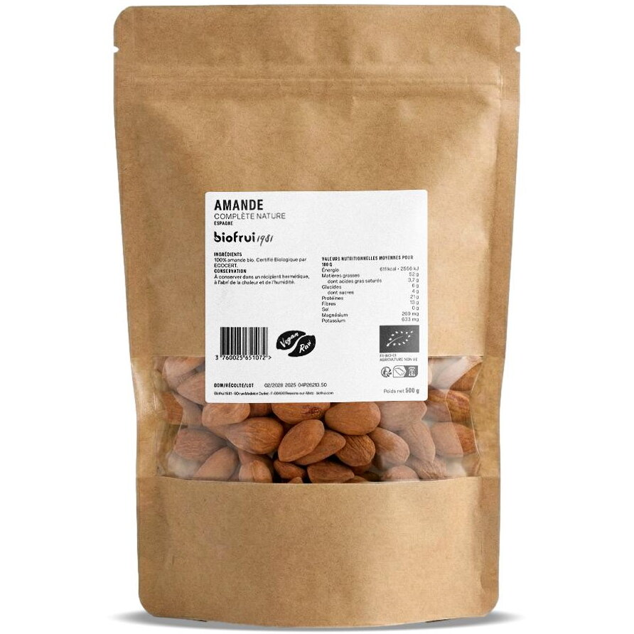 Oferte la Migdale Decojite si Crude Ecologice/Bio 500g