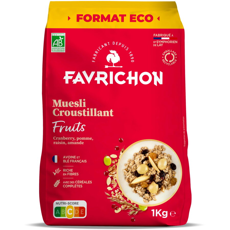 Oferte la Musli Crocant cu Fructe Ecologic/Bio 1kg