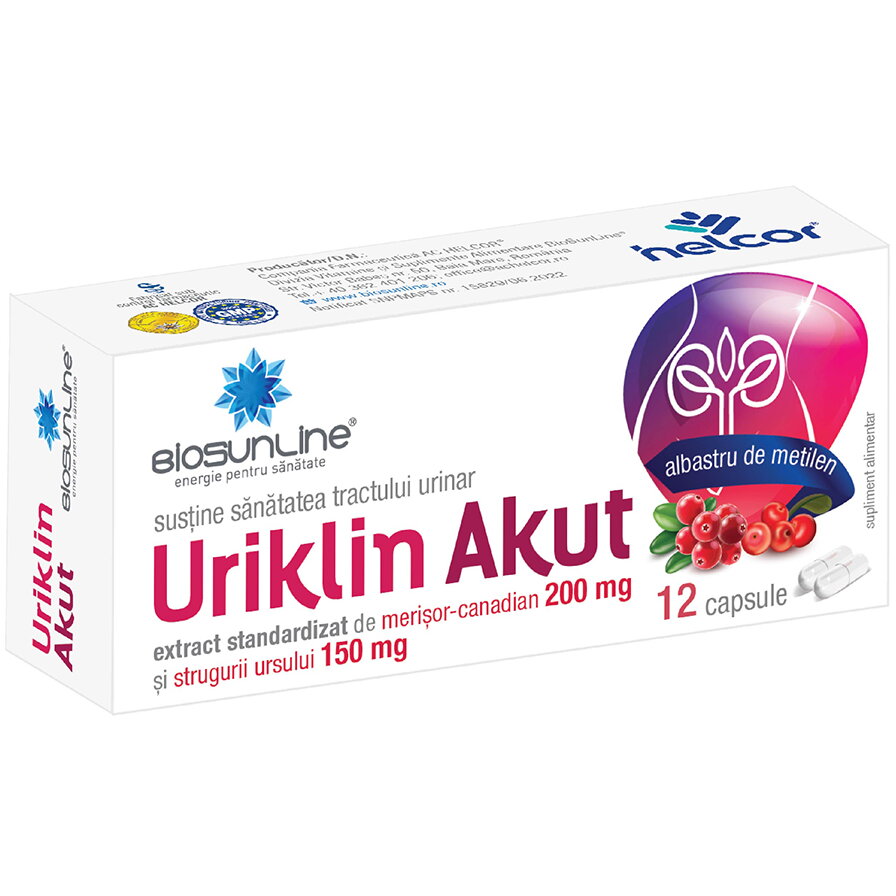 Oferte la Uriklin Akut 12cps