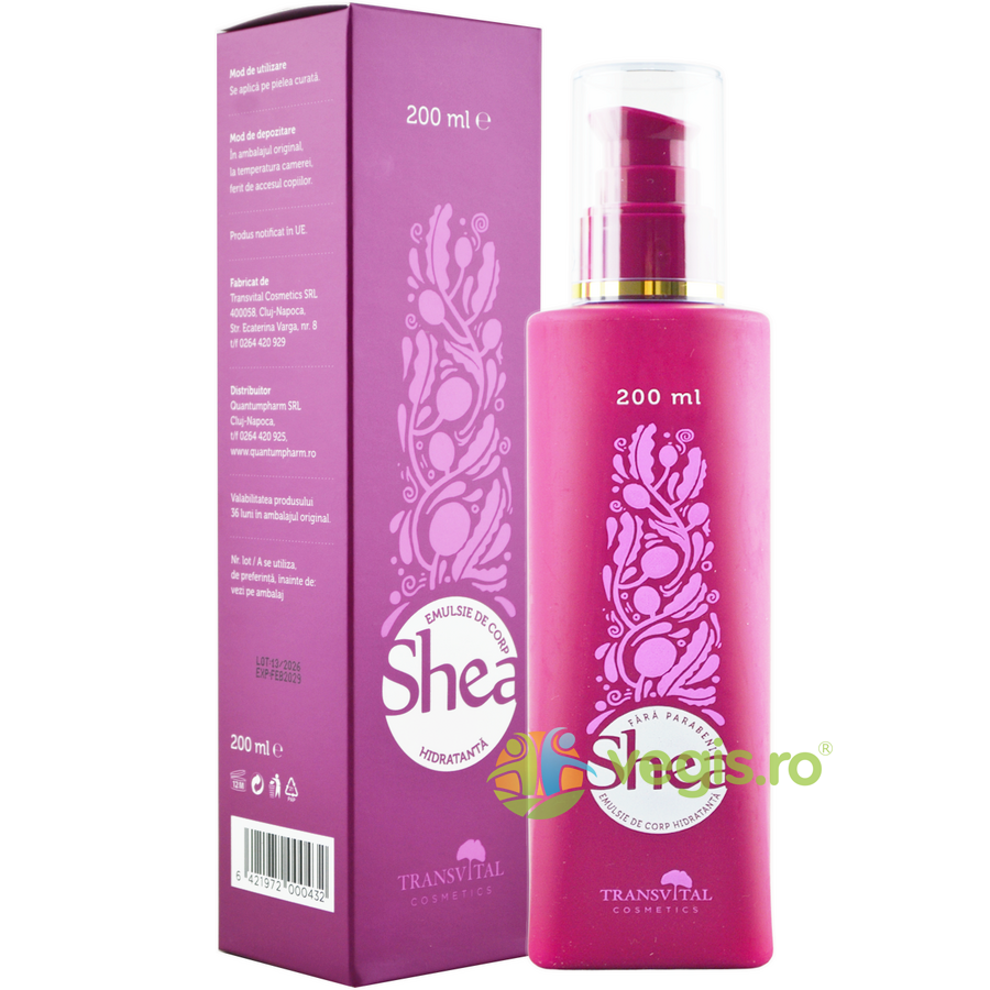 Oferte la Emulsie de Corp Hidratanta cu Shea 200ml