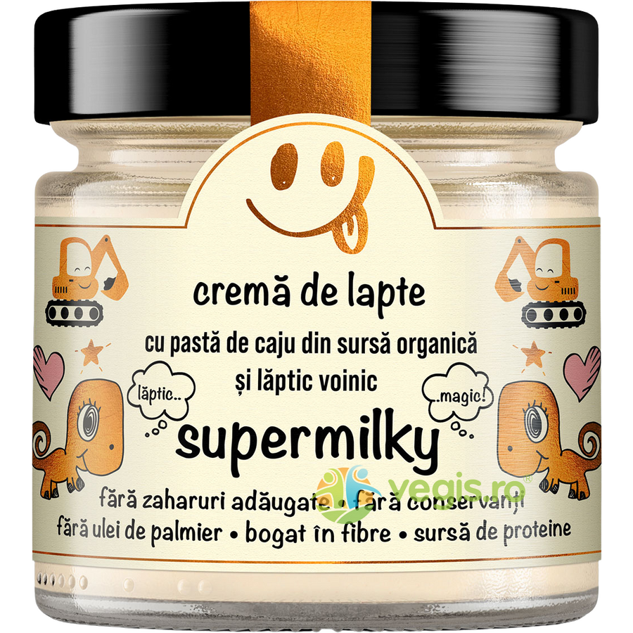 Oferte la Crema de Lapte Supermilky fara Zahar Adaugat Secretele Evei 250g