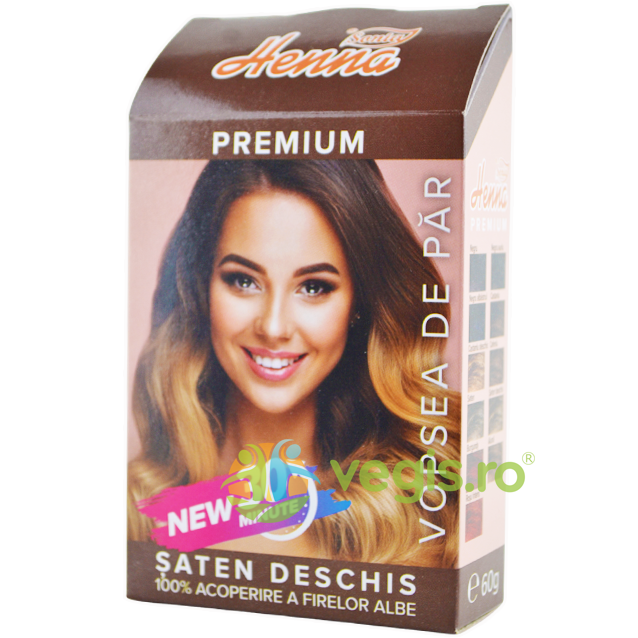 Oferte la Vopsea de Par Henna Sonia Premium Saten Deschis 60g