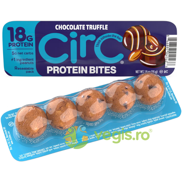 Oferte la Gustare Proteica cu Aroma de Trufe de Ciocolata 55g