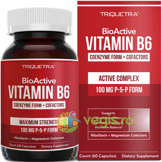 Oferte la Vitamina B6 Forma Coenzimatica + Cofactori 60cps
