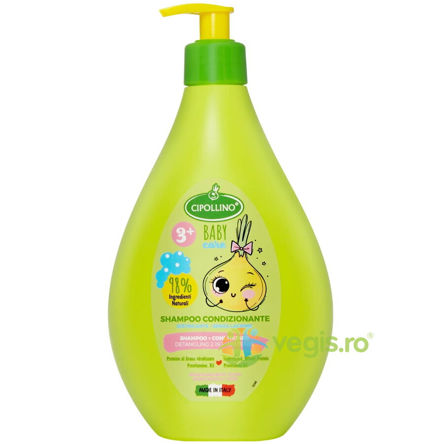 Oferte la Sampon si Balsam 2 in 1 pentru Descurcarea Parului la Copii 3+ Ani 400ml