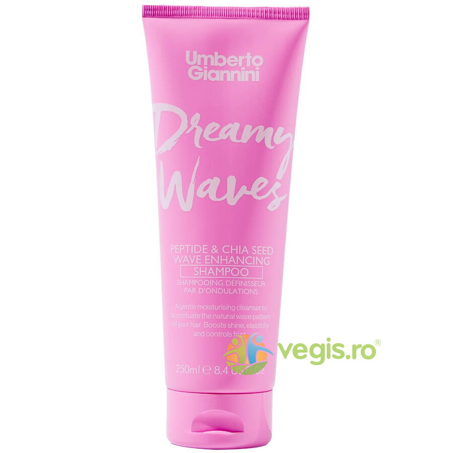 Oferte la Sampon pentru Definirea Parului Ondulat cu Peptide si Extract de Seminte de Chia Dreamy Waves 250ml