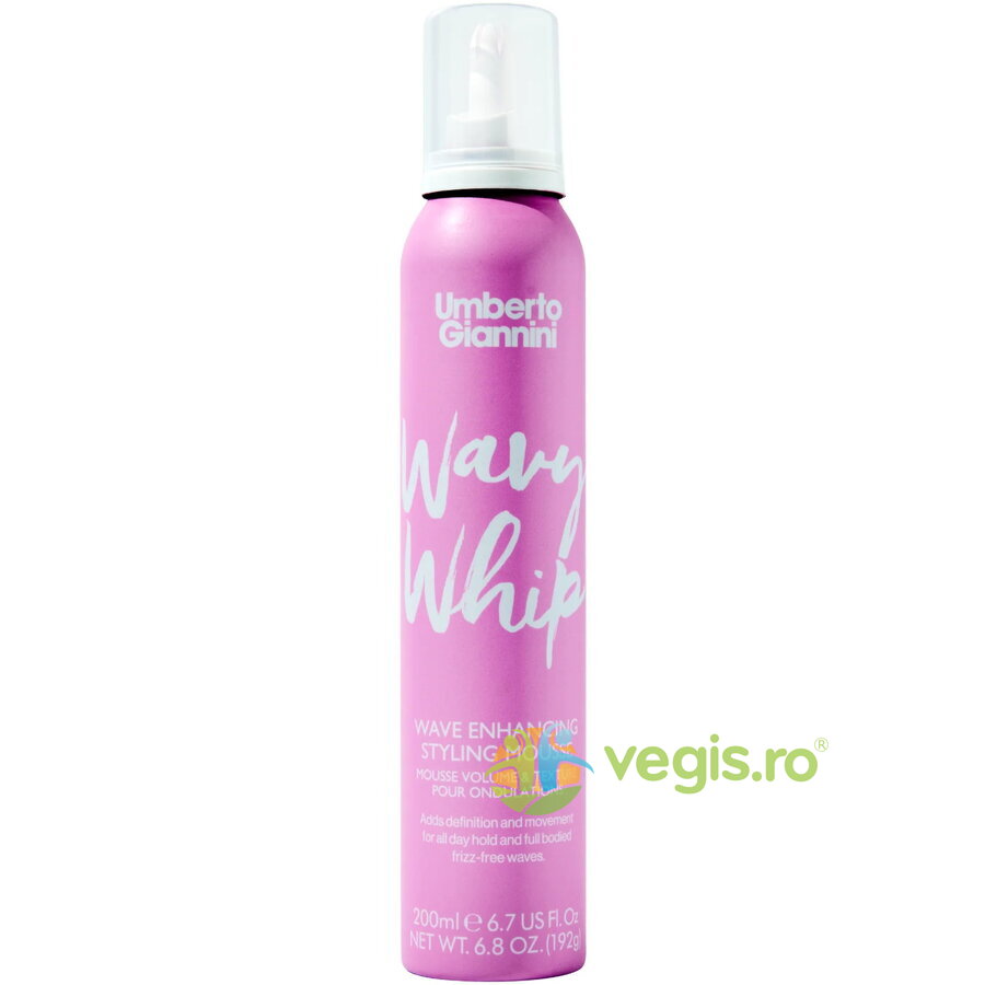 Oferte la Spuma Volumizanta si Texturizanta pentru Activarea Parului Ondulat Wavy Whip 200ml