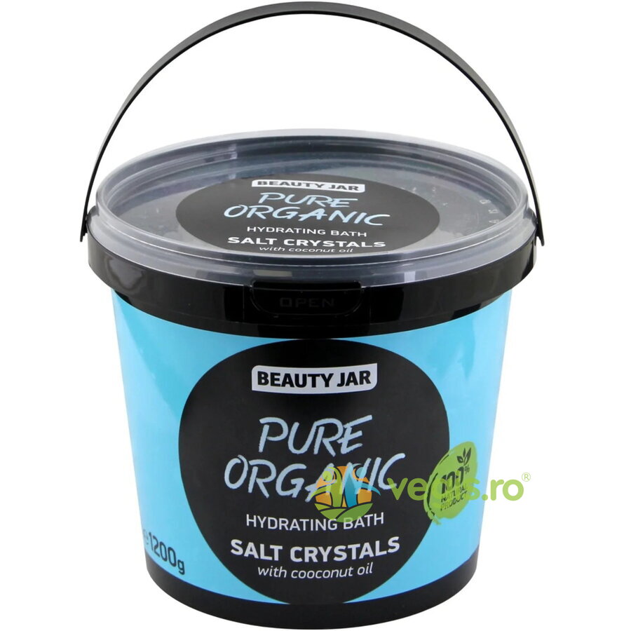 Oferte la Cristale de Baie pentru Hidratare cu Ulei de Cocos Pure Organic 1.2kg