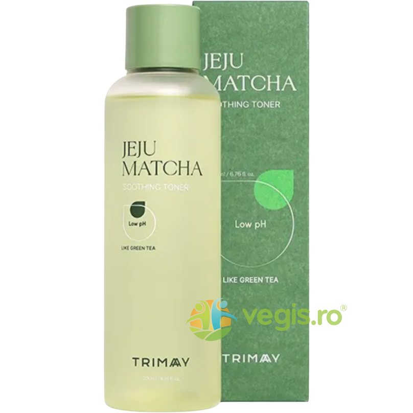 Oferte la Toner Calmant cu pH Scazut si Extract de Ceai Verde Jeju Matcha 200ml