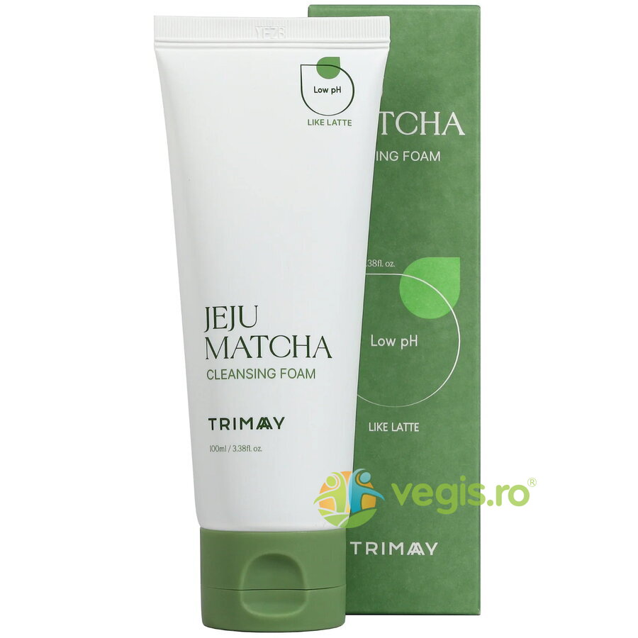 Oferte la Spuma de Curatare cu pH Scazut si Extract de Matcha Jeju Matcha 100ml