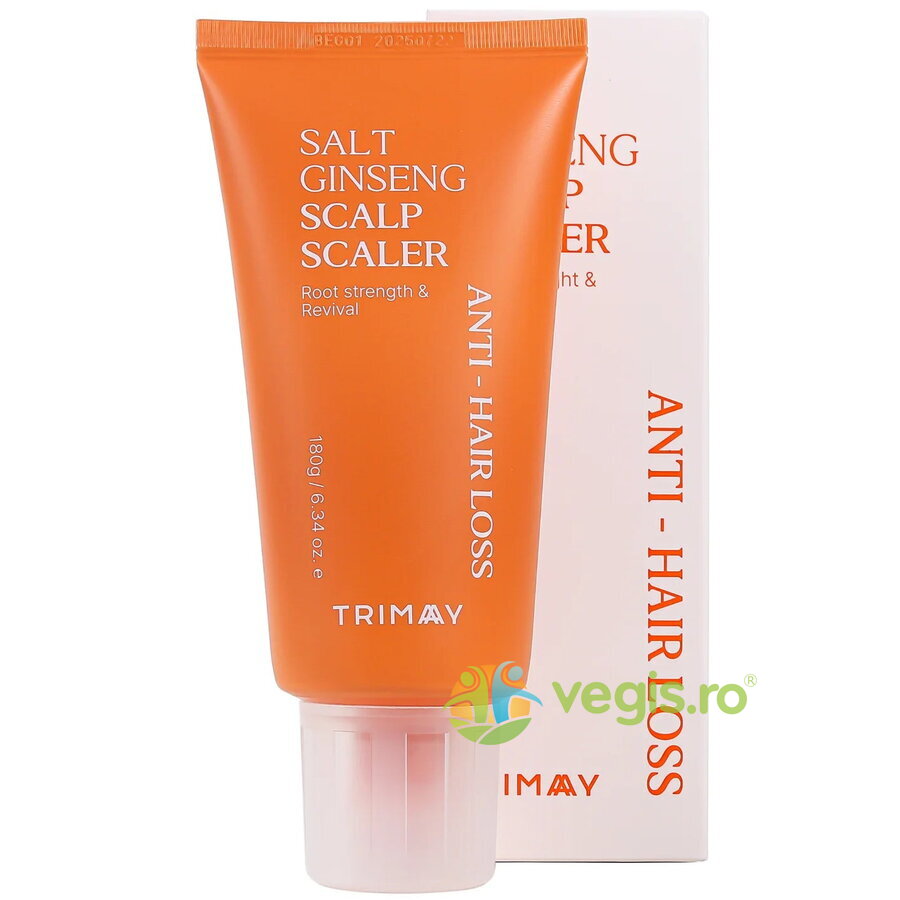 Oferte la Exfoliant pentru Scalp pentru Curatare Profunda pe Baza de Sare cu Ginseng si Complex de Ferment 180ml