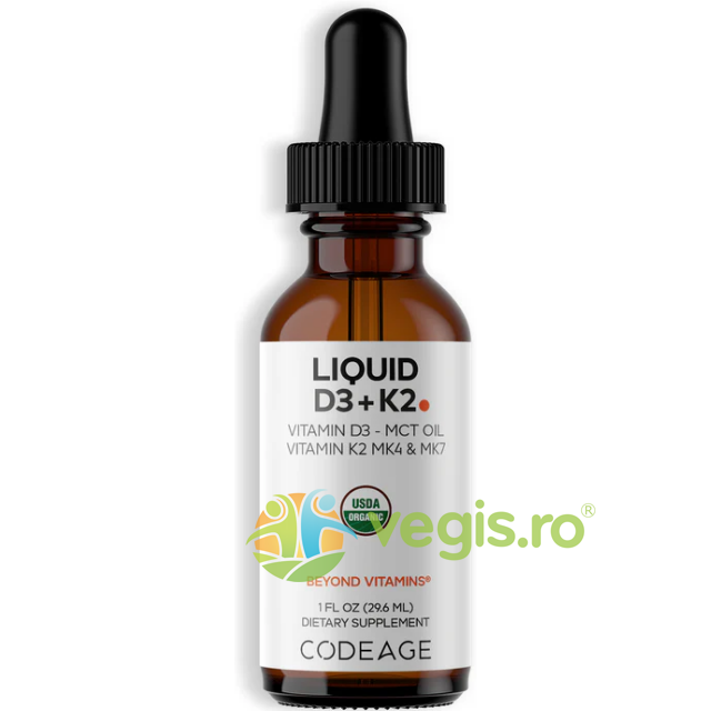 Oferte la Formula Lichida cu Vitamina D3 si K2 fara Aroma 29.6ml