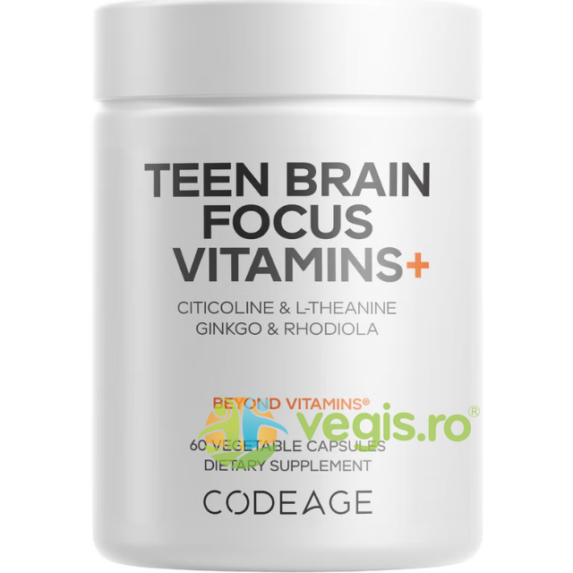 Oferte la Vitamine pentru Concentrare si Echilibru Mental pentru Adolescenti 60cps
