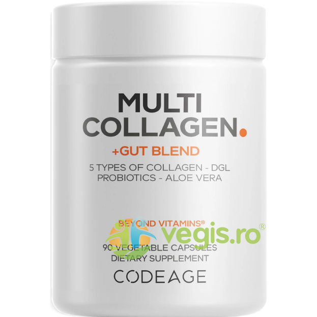 Oferte la Formula pentru Suport Digestiv cu Colagen de 5 Tipuri si Probiotice 90cps