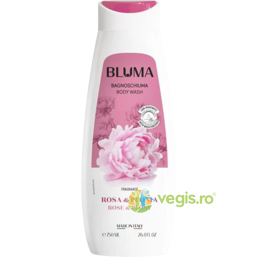 Oferte la Gel de Dus Cremos cu Parfum de Trandafir si Bujor 750ml