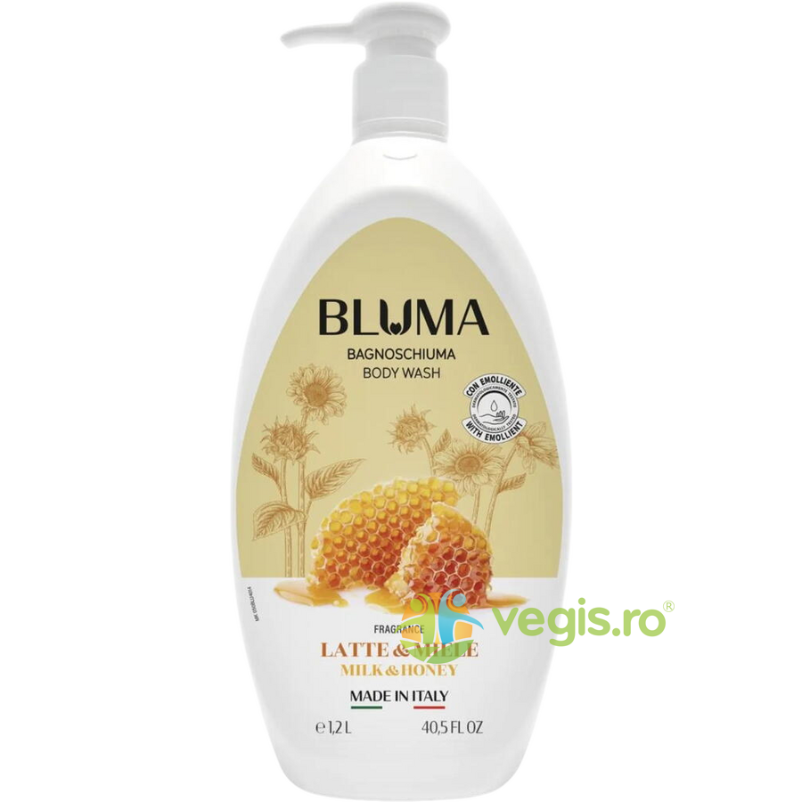 Oferte la Gel de Dus Cremos cu Parfum de Lapte si Miere 1.2L
