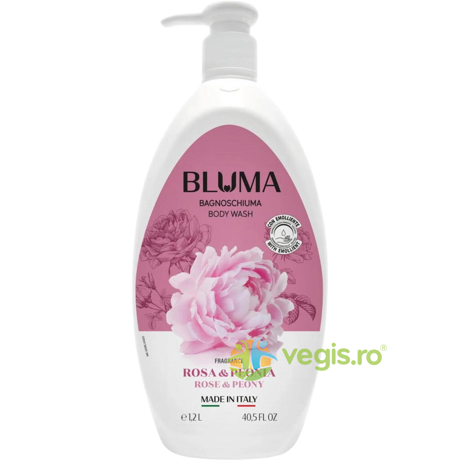 Oferte la Gel de Dus Cremos cu Parfum de Trandafir si Bujor 1.2L