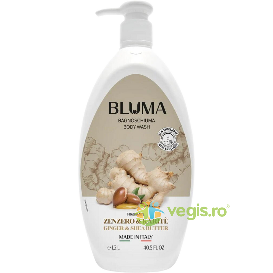 Oferte la Gel de Dus Cremos cu Parfum de Ghimbir si Unt de Shea 1.2L