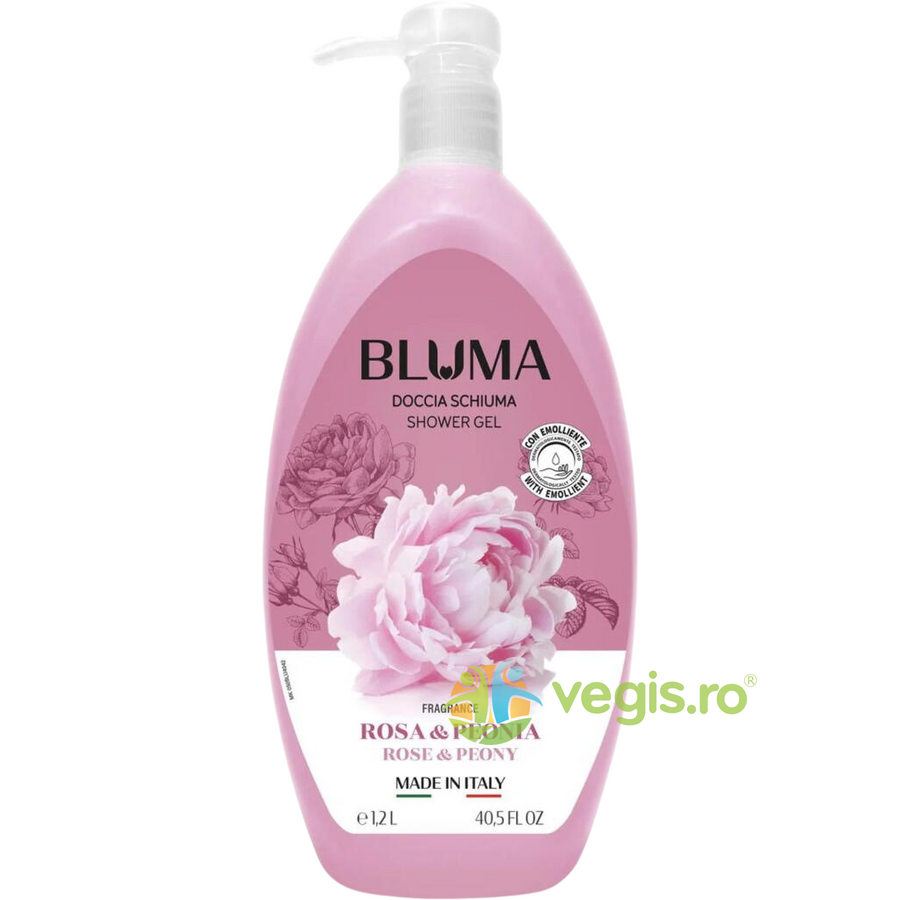 Oferte la Gel de Dus Cremos cu Parfum de Trandafir si Bujor 1.2L
