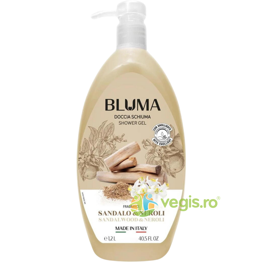 Oferte la Gel de Dus Cremos cu Parfum de Lemn de Santal si Neroli 1.2L