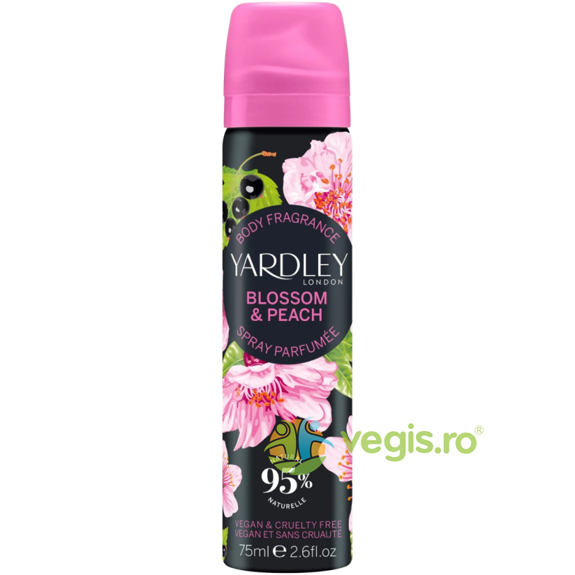 Oferte la Spray de Corp cu Note de Flori de Cires si Piersica Blossom&Peach 75ml