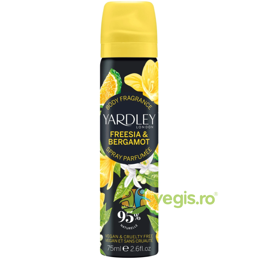 Oferte la Spray de Corp cu Note de Frezie si Bergamota Freesia&Bergamot 75ml