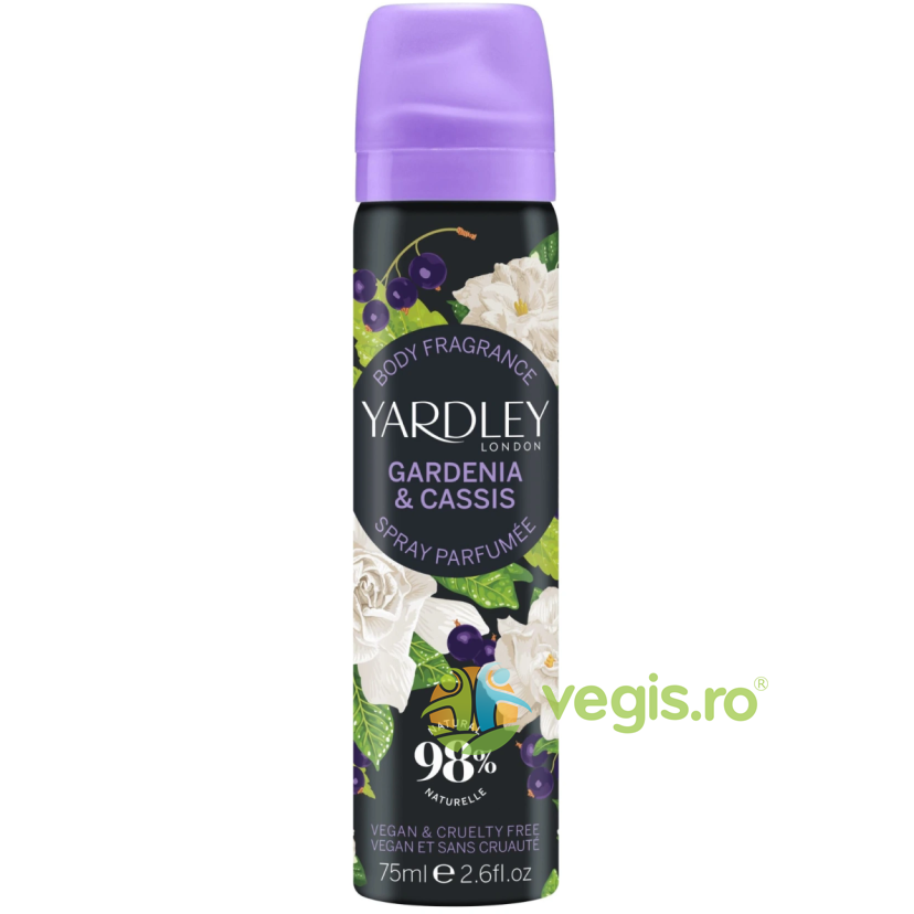 Oferte la Spray de Corp cu Note de Gardenie si Coacaze Negre Gardenia&Cassis 75ml