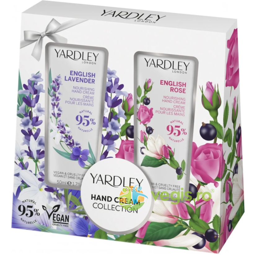 Oferte la Set Duo Crema de Maini English Lavender 50ml + Crema de Maini English Rose 50ml