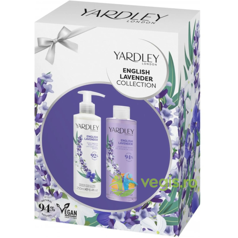 Oferte la Set Duo Gel de Dus 250ml + Lotiune de Corp cu Parfum de Lavanda Englezeasca English Lavender Collection 250ml