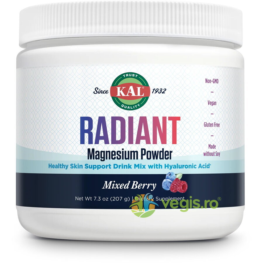 Oferte la Radiant Magnesium Powder Pudra Gust de Fructe de Padure 207g Secom,