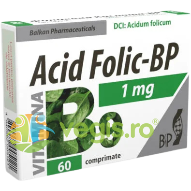Oferte la Acid Folic BP 1mg 60cpr