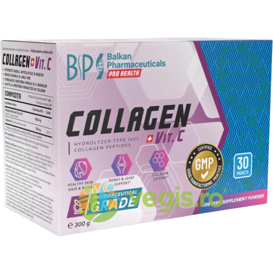 Oferte la Colagen + Vitamina C 30 plicuri