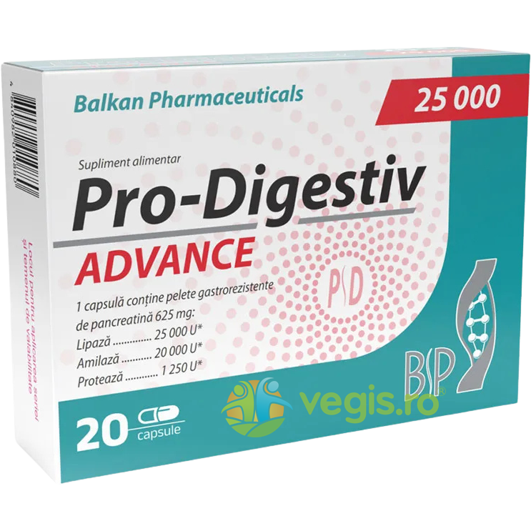 Oferte la Pro-Digestiv Advance 25000 20cps