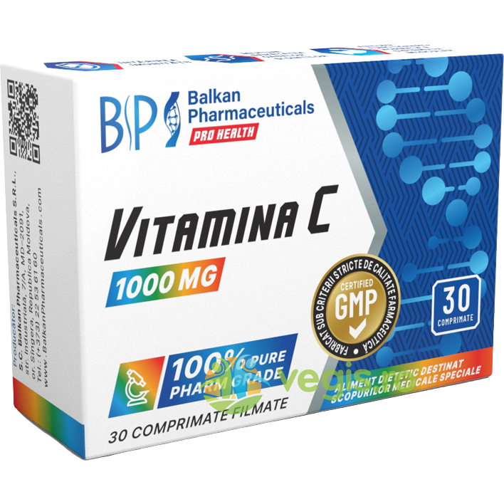 Oferte la Vitamina C 1000mg 30cpr