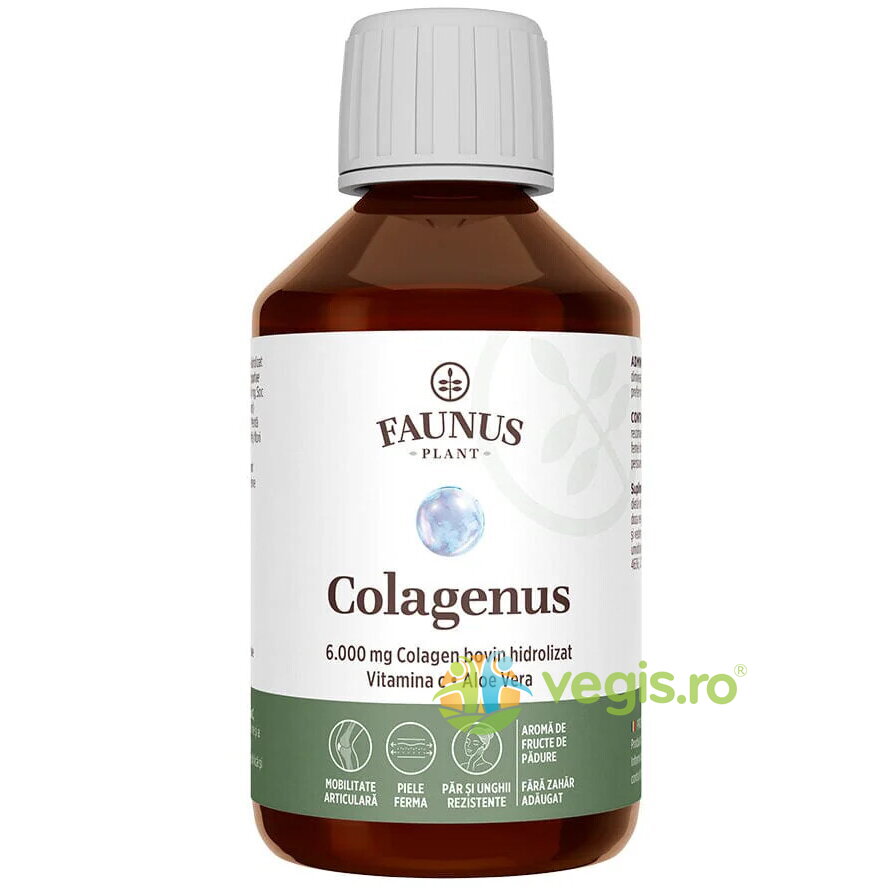 Oferte la Colagen Lichid pentru Articulatii, Piele, Par si Unghii Colagenus 250ml