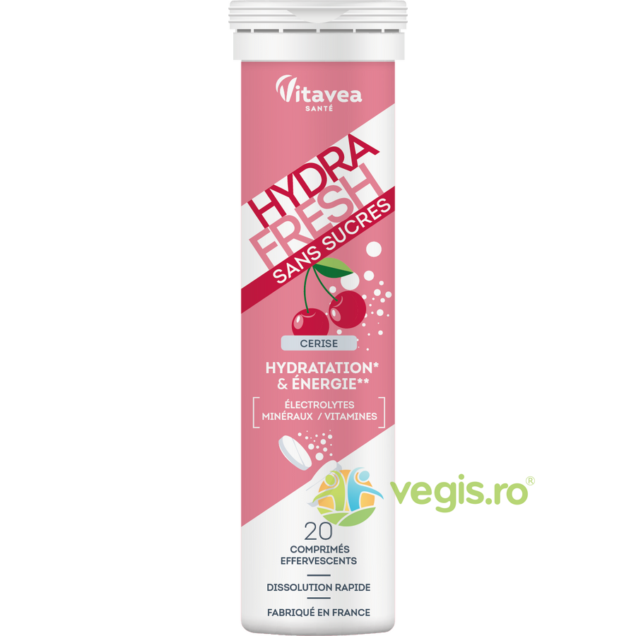 Oferte la Electroliti cu Aroma de Cirese HydraFresh 20tb efervescente