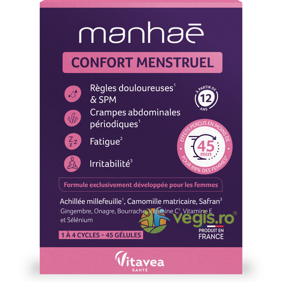 Oferte la Confort Menstruel 45cps vegetale