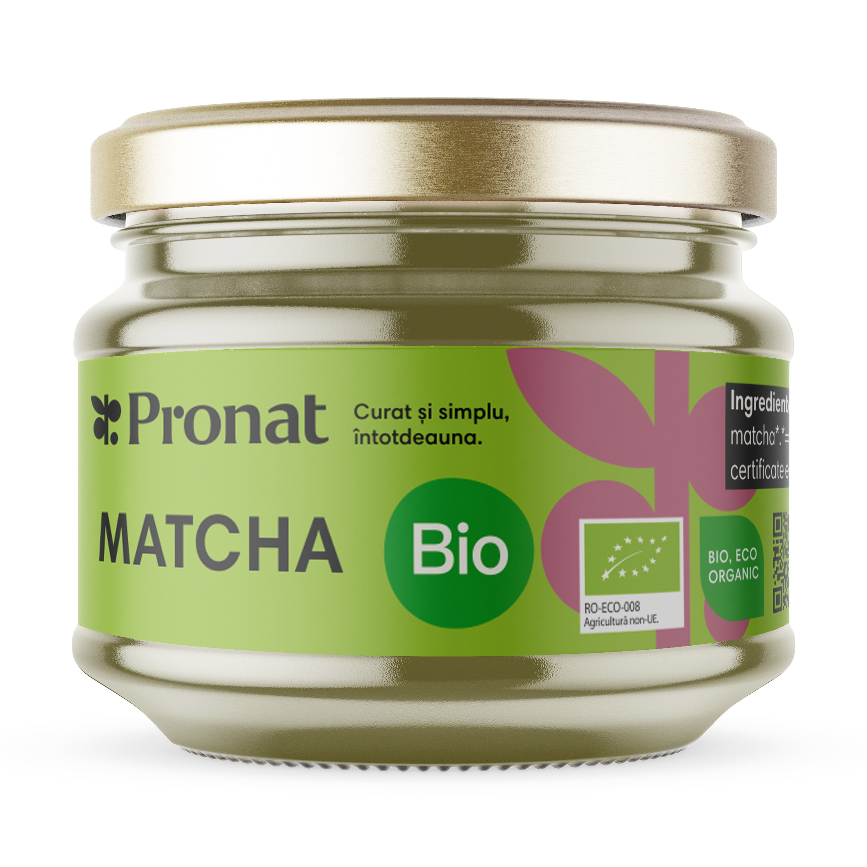 Oferte la Matcha ceremonial bio pulbere, 10g Pronat