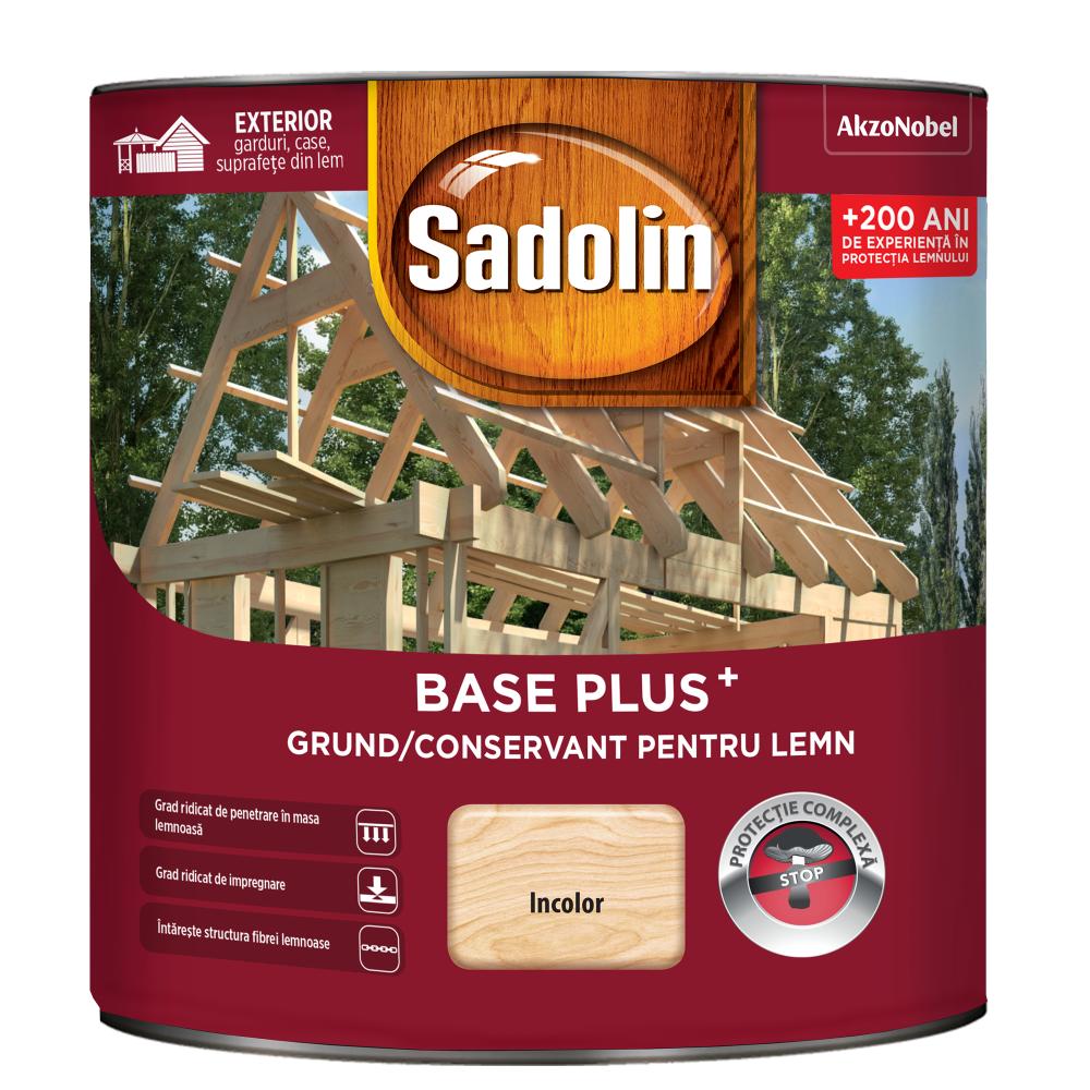Oferte la Grund pentru lemn, Sadolin Base Plus NG, incolor, 0.75 L