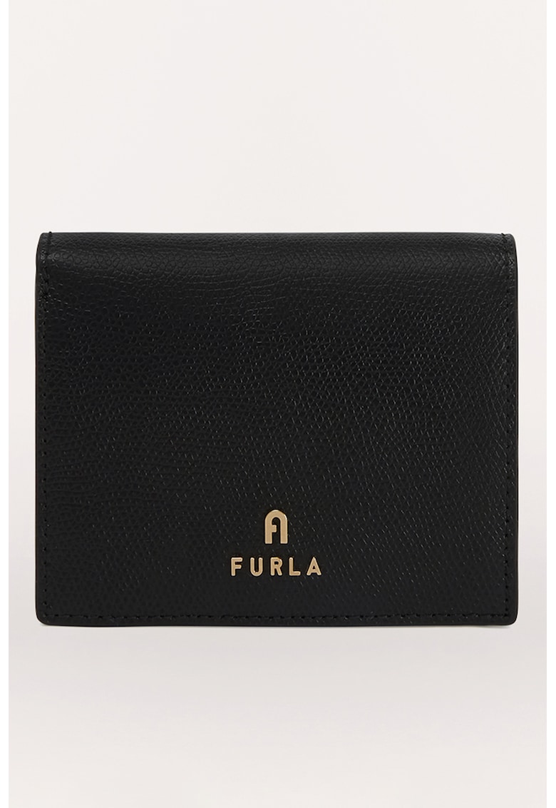 Oferte la Portofel pliabil din piele Camelia - Negru