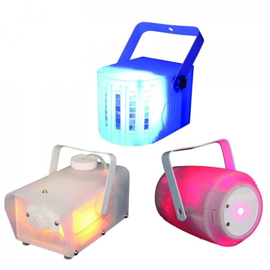 Oferte la Set Efecte Luminoase LED / Masina de Fum / Laser Multicolor