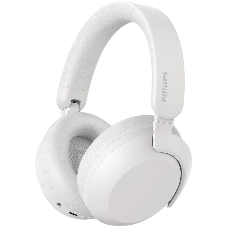 Casti Wireless TAH8000EWT/00 ANC Bluetooth Autonomie pana la 70 Ore Alb