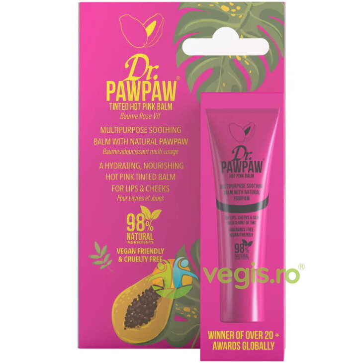 Oferte la Balsam Multifunctional Nuanta Hot Pink 10ml