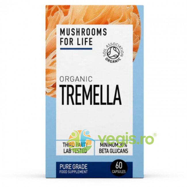 Oferte la Snow Fungus Mushroom (Tremella) 800mg 60cps