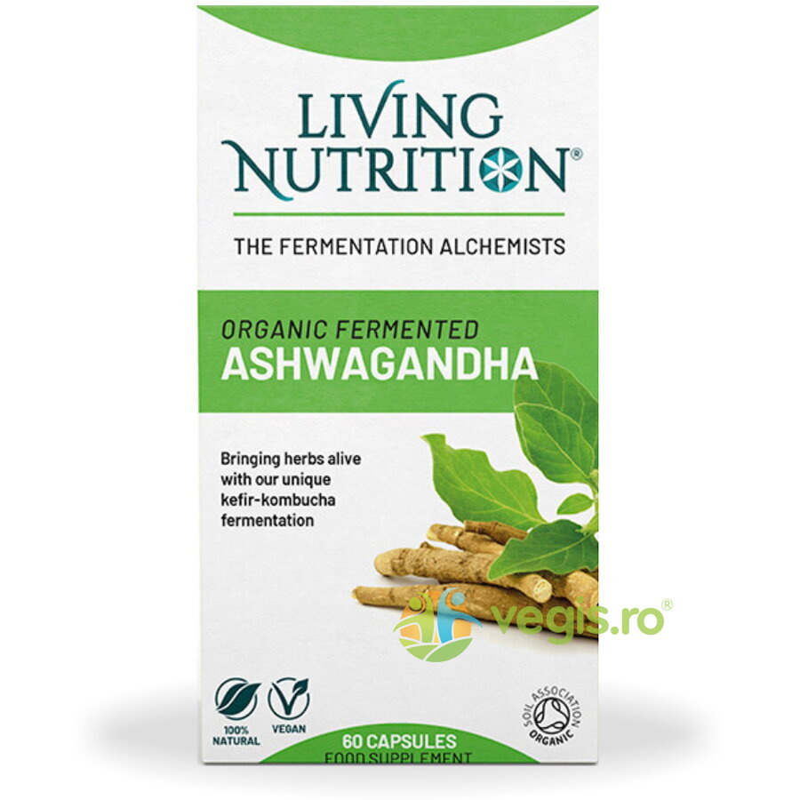 Oferte la Fermented Ashwagandha 600mg Full Spectrum 60cps